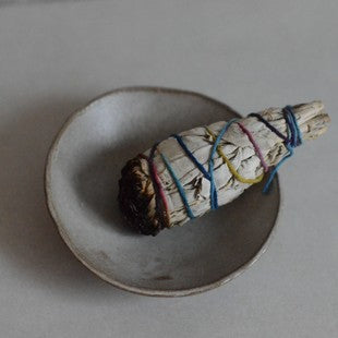 Sand Ceramic Smudging Bowl