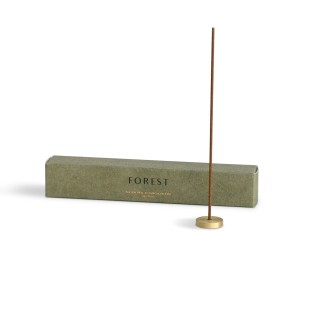 Cedarwood Incense Stick Set- with Brass Holder