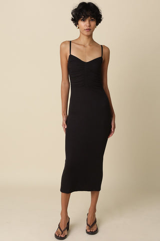Joey Ruched Bodycon Maxi Dress