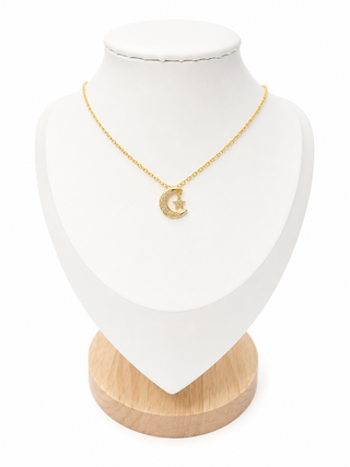 Moon & Star Necklace