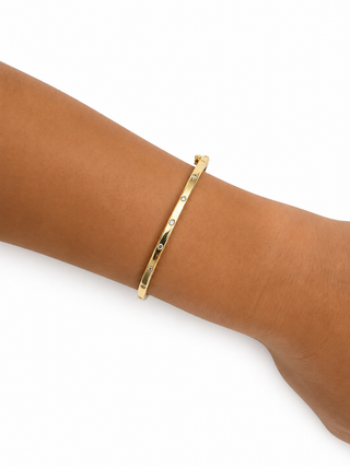 Small Diamond Bangle