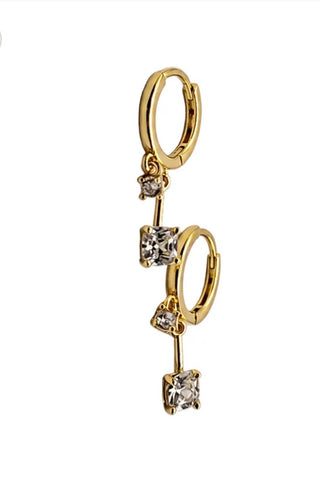 Double Diamond Hoops