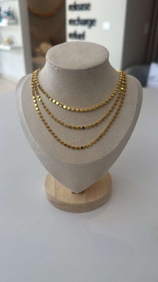 Basic Neck Gold Chapitas