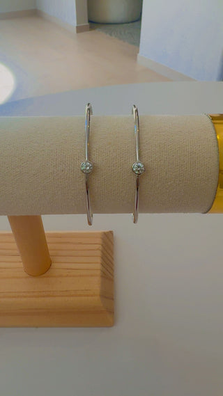 Silver Bangle Bazel