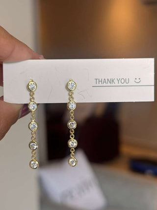 5 Bazel Long Earings