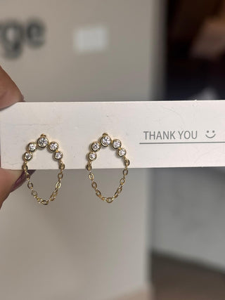 Rainbow Earing Gold