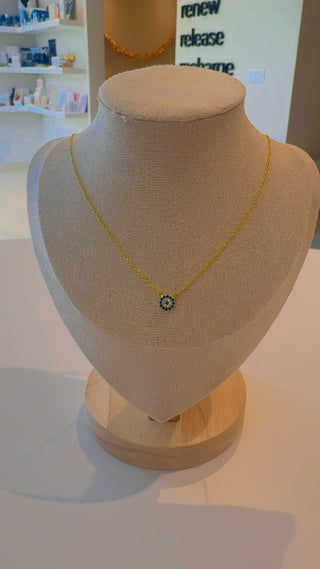 Blue Evil eye Necklace