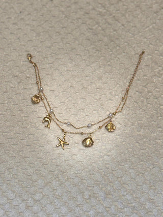 Sea Creatures Family Anklet