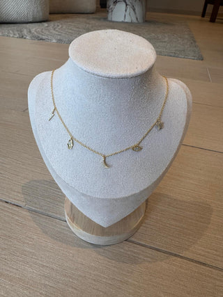 Multi Charm Necklace