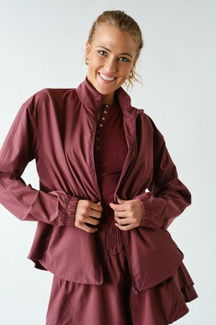 Stribeflex CurveCinch Peplum Jacket